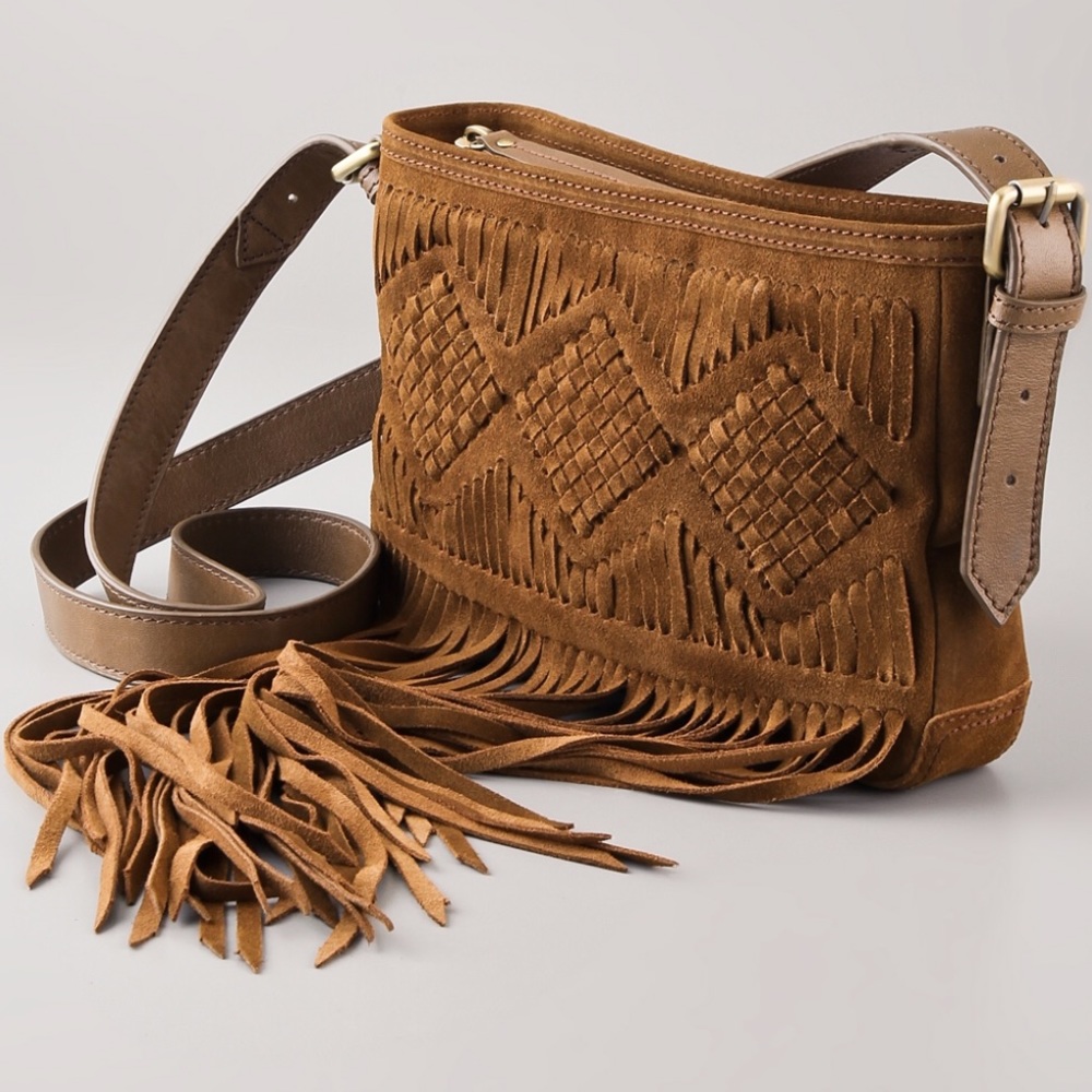 🎉HP🎉Cynthia Vincent Twelfth St. Suede Handbag